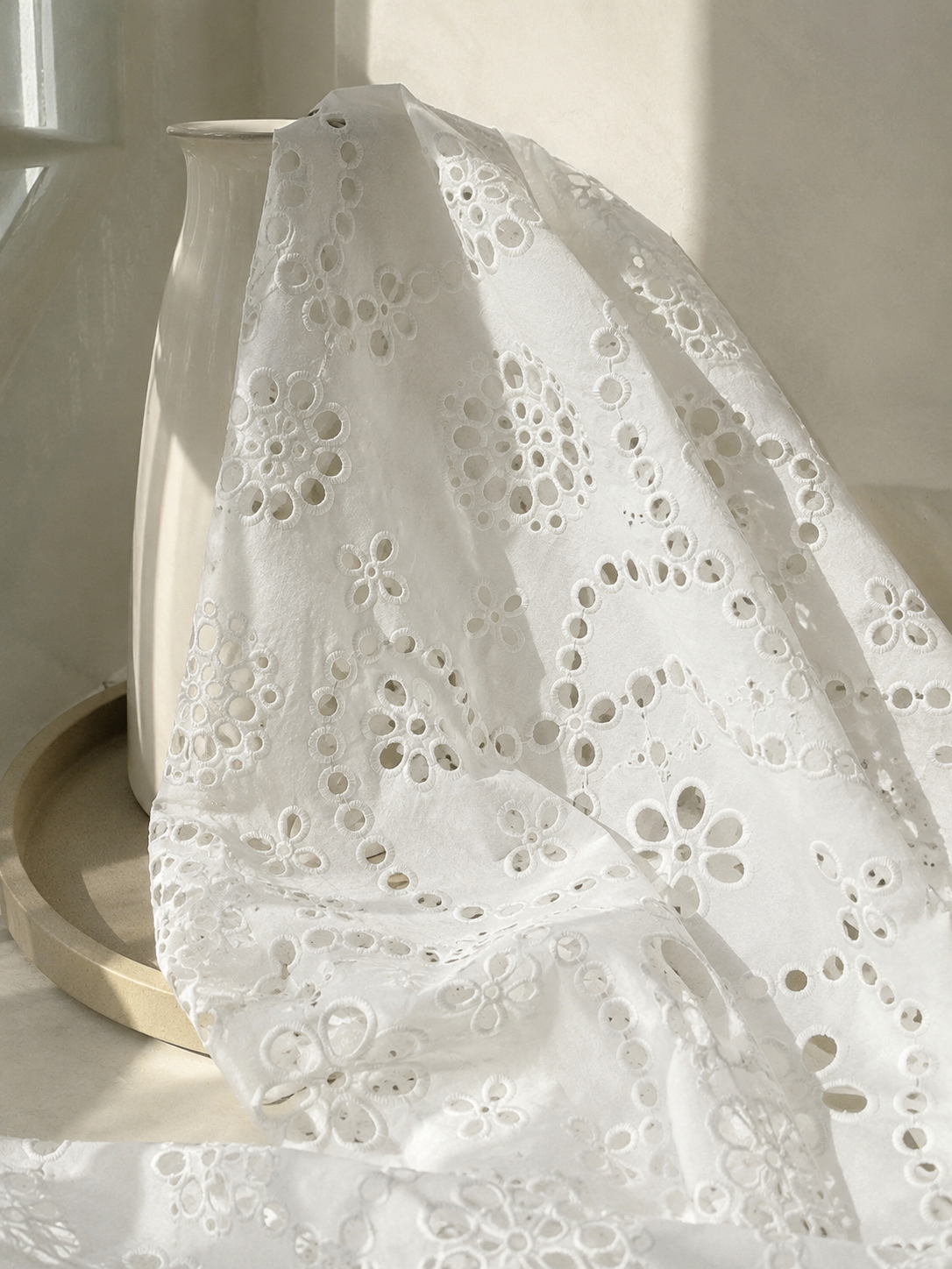 Zari Work Net Fabric - image 6
