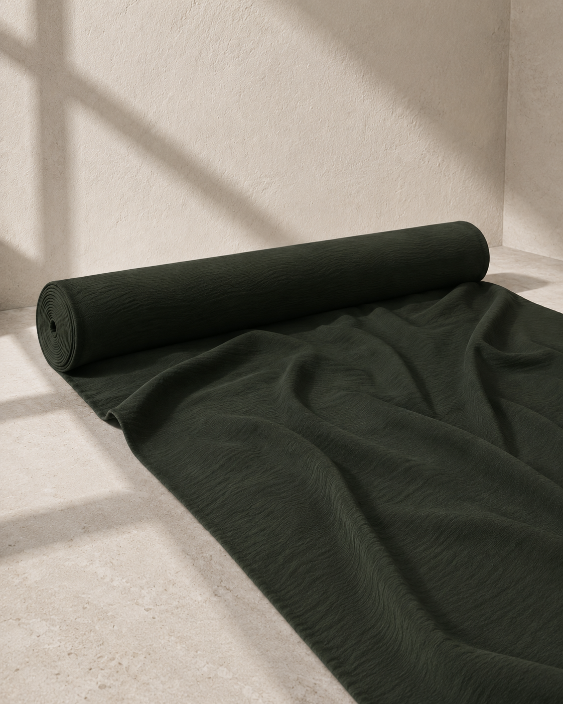 Solid-Dyed Crinkle Fabric - image 4