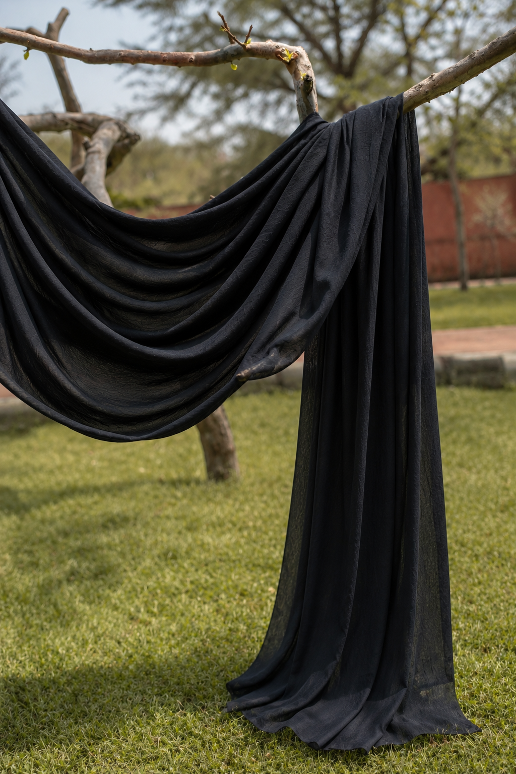 Crinkle Chiffon Fabric - image 2