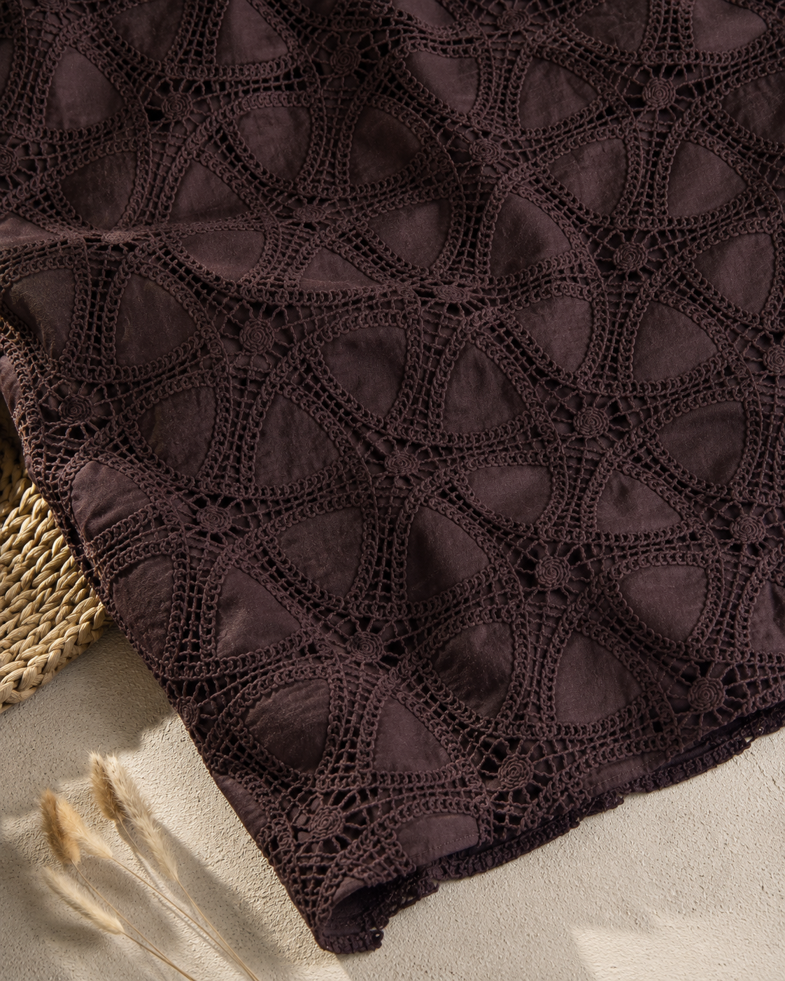 Crochet Lace Fabric - image 5