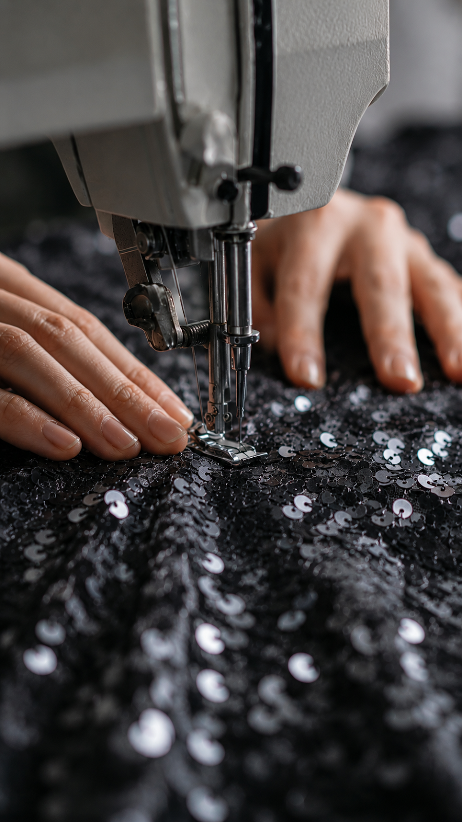 Payette Sequin Fabric - image 3