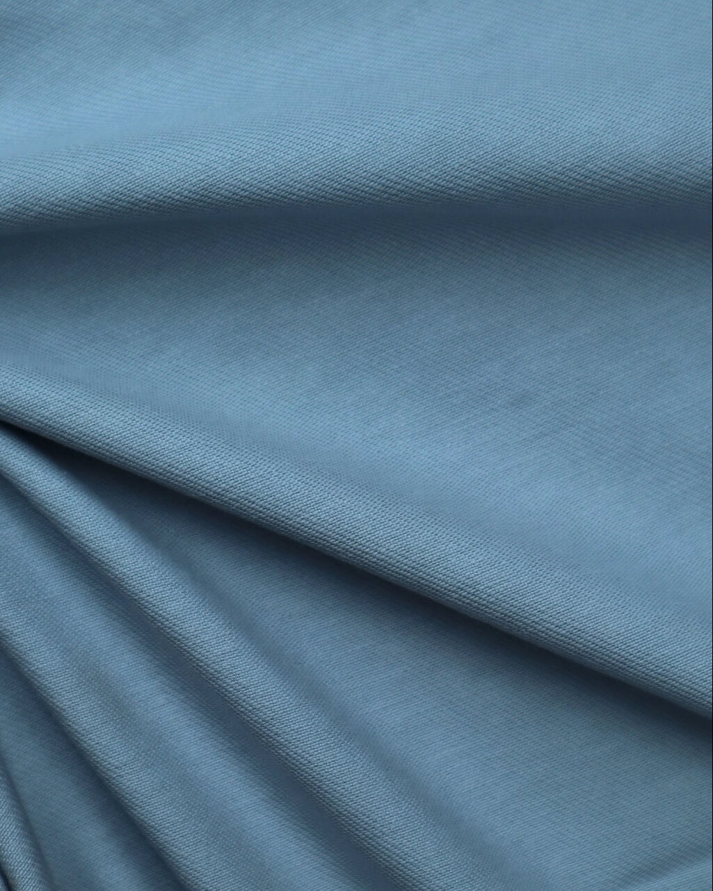 Grey Blue Solid Fabric