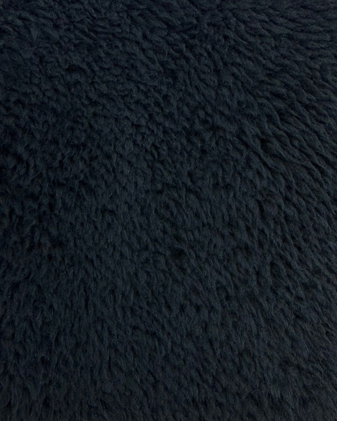 Premium Plush Fabric – Black