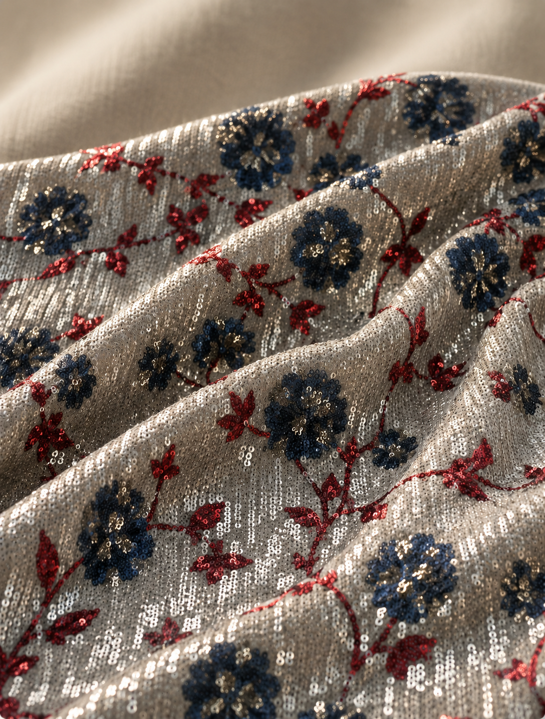 All-Over Sequin Fabric - image 8