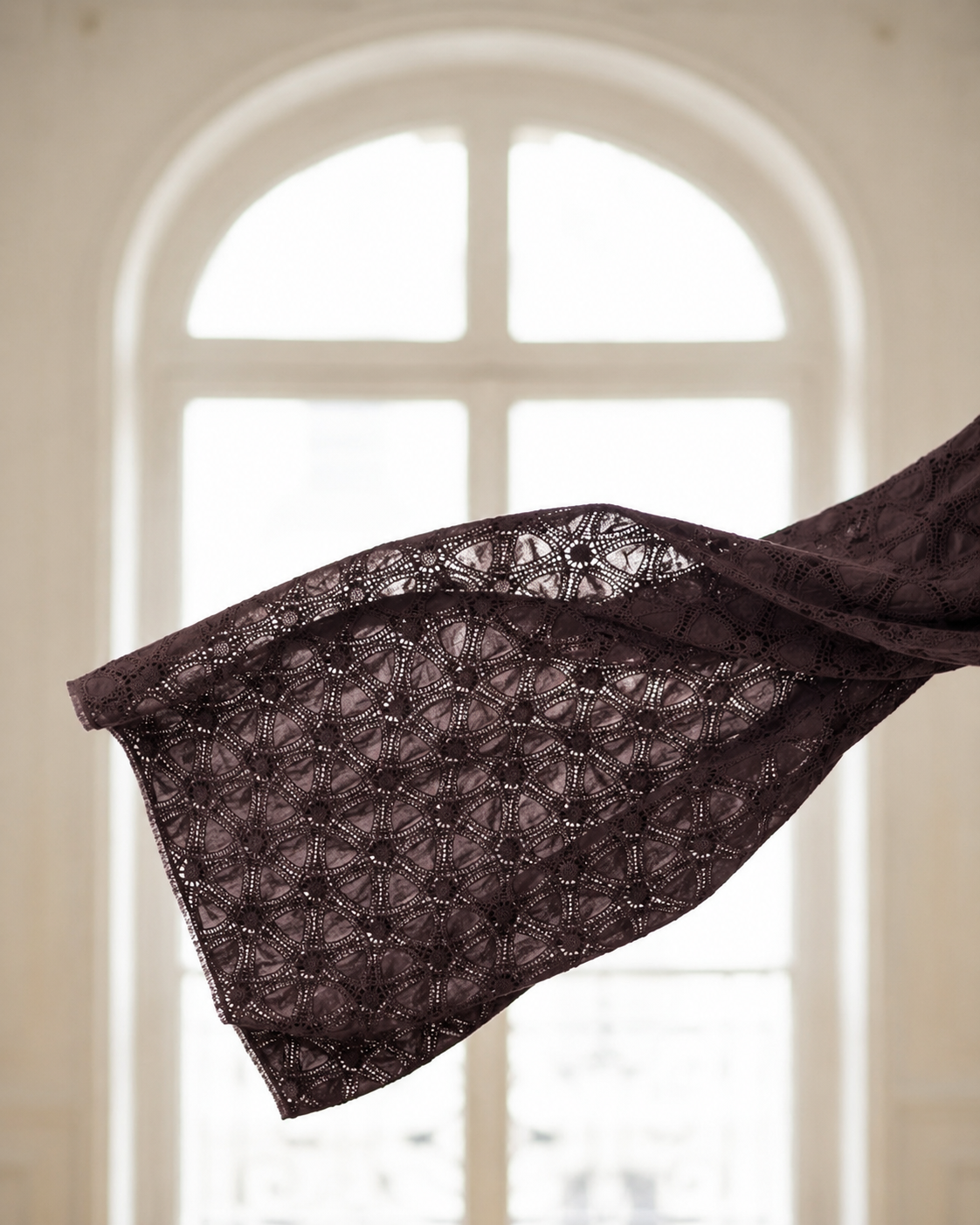 Crochet Lace Fabric - image 2