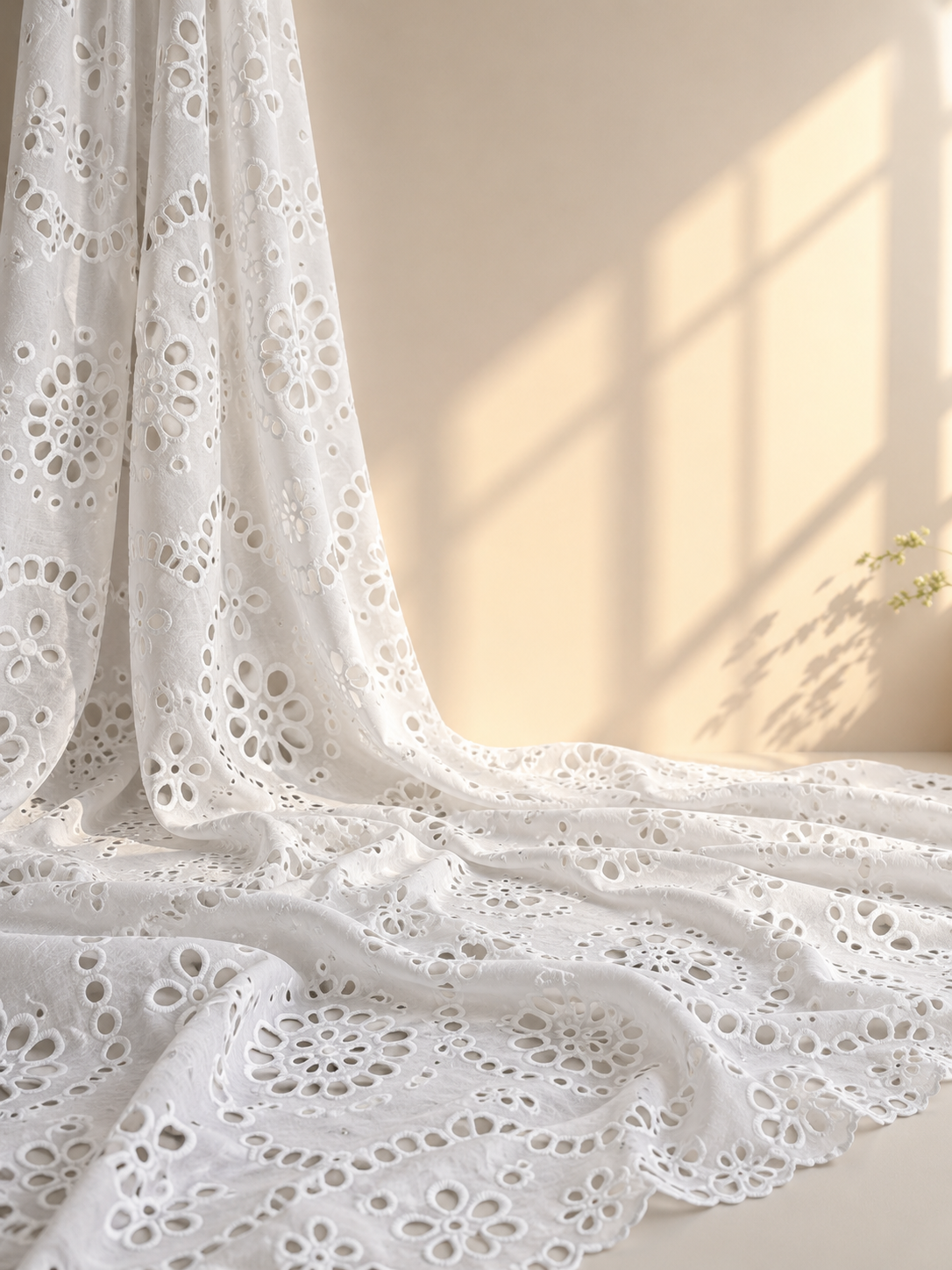 Zari Work Net Fabric - image 5