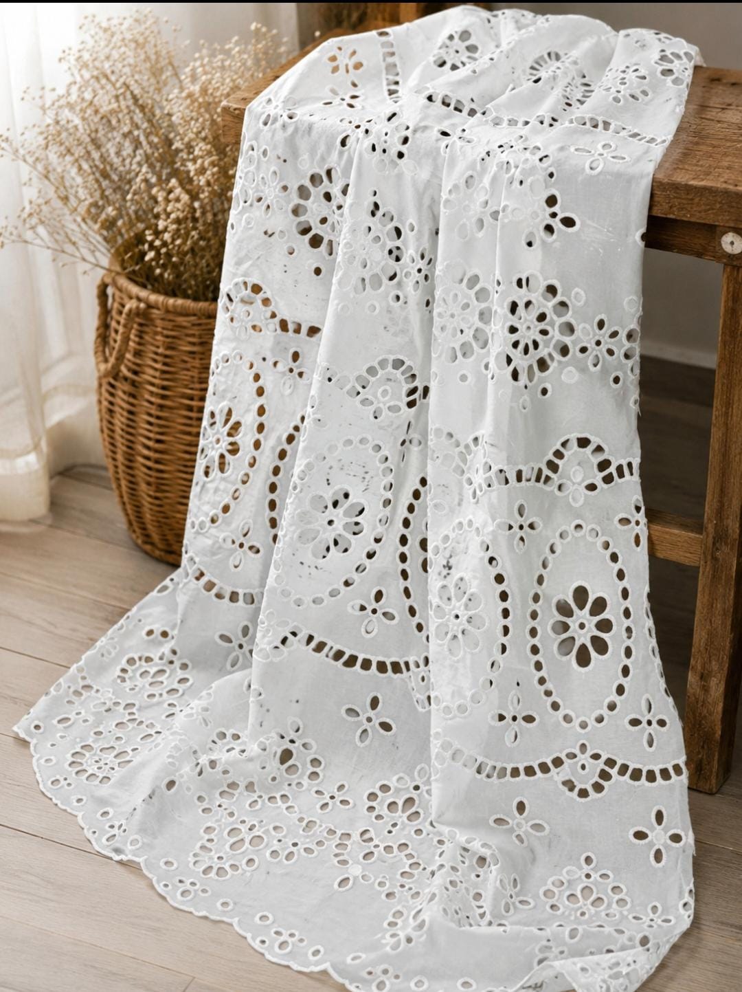 Zari Work Net Fabric - image 8