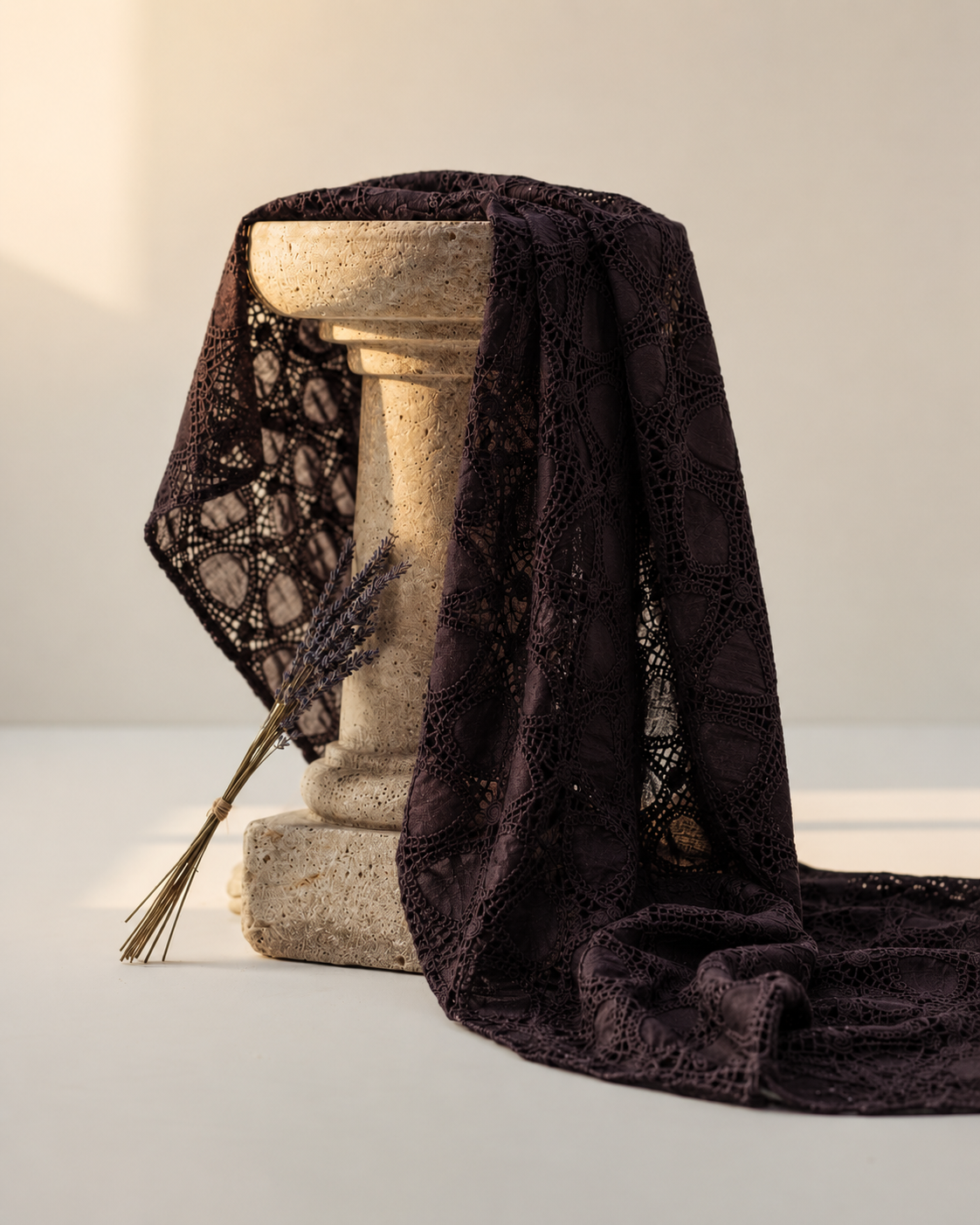 Crochet Lace Fabric - image 3