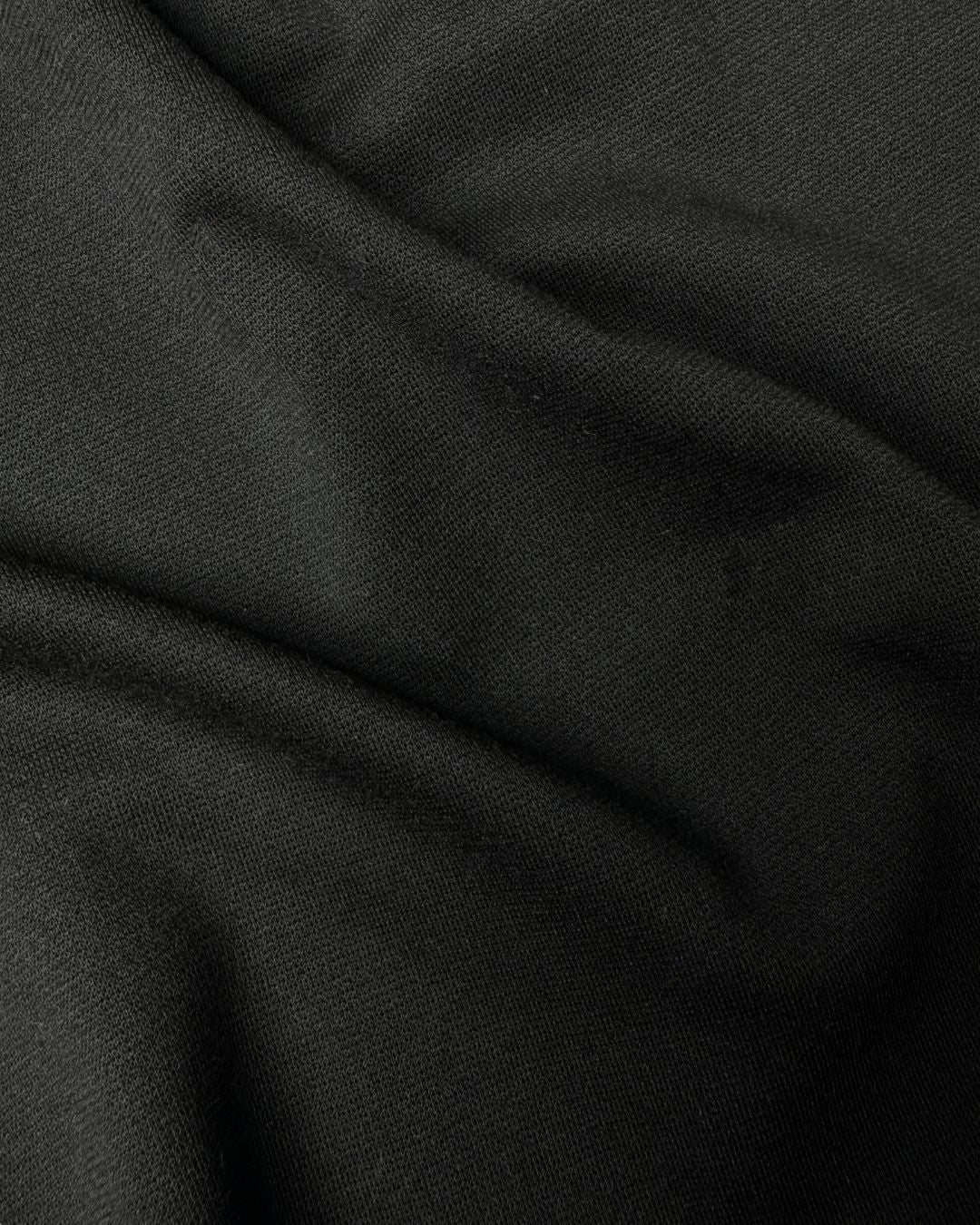 Black Premium Rayon Blend Stretch Fabric