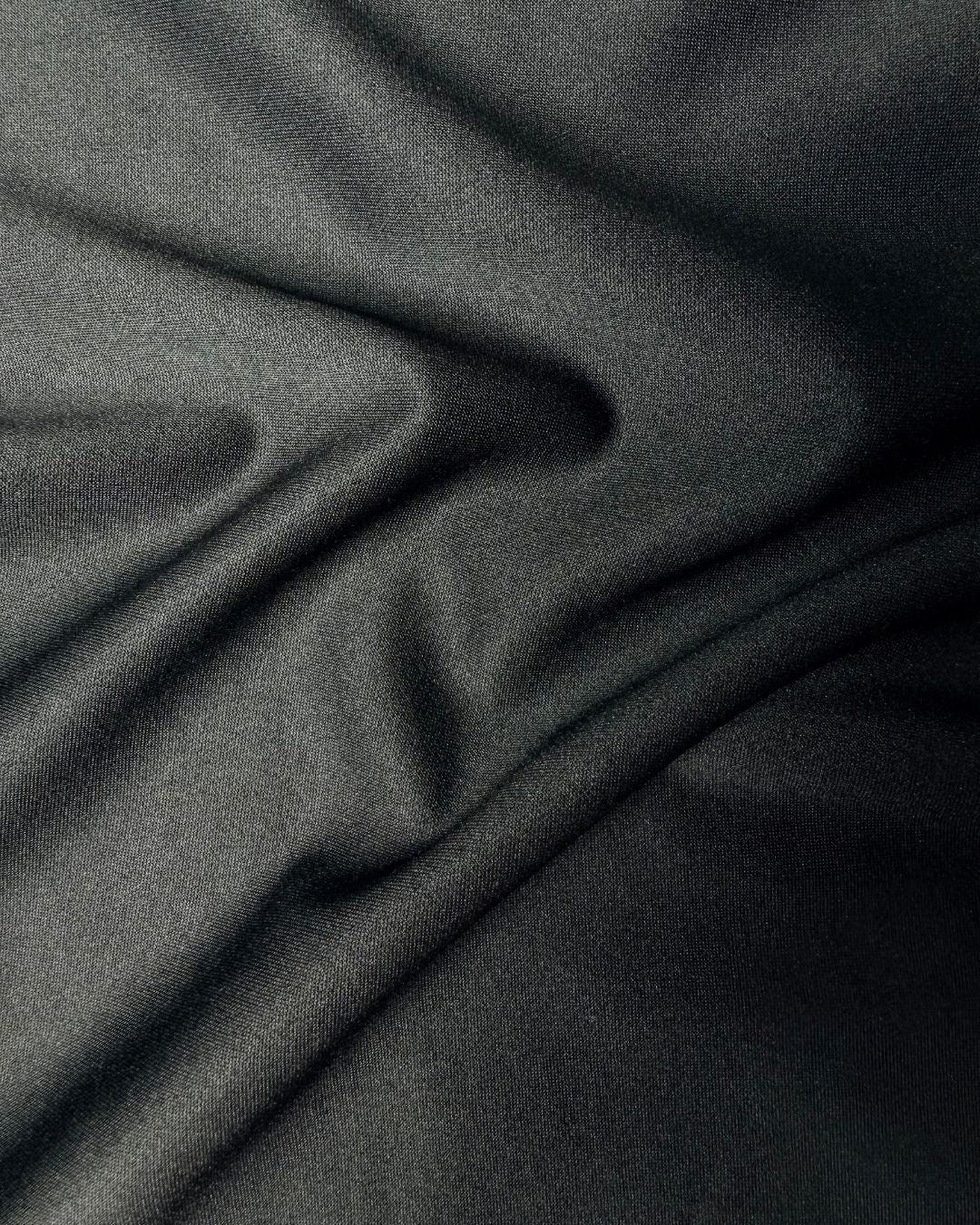 Dark Grey Soft Structured Stretch Fabric