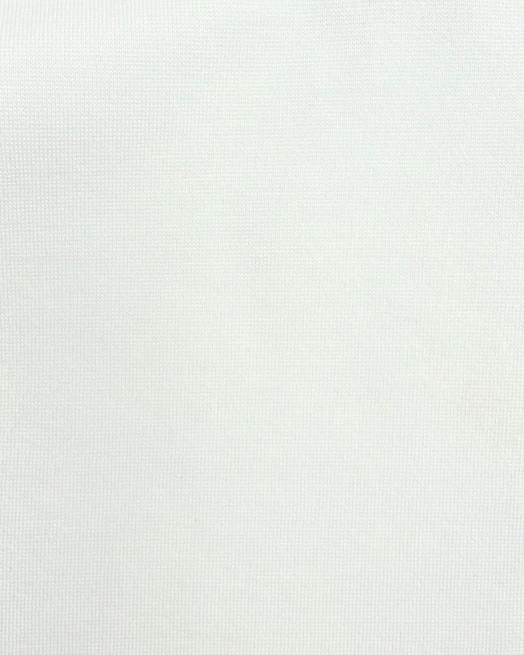 White Soft Structured Stretch Fabric